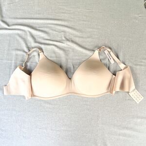 NWT Soma Vanishing 360 Wireless Bra in Pale Sand - Ultra Thin - Size 42C